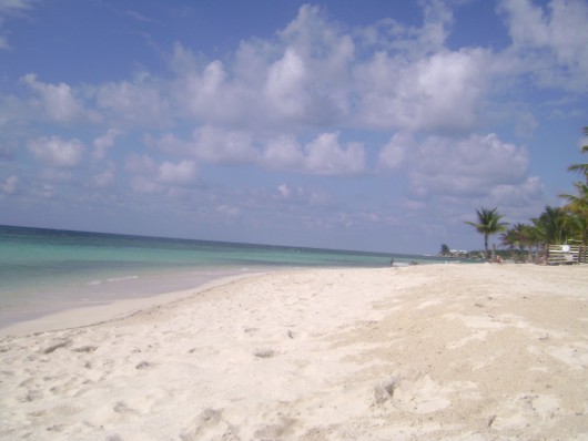 beach at west bay